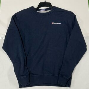 Champion men’s Crewneck sweatshirt navy blue small